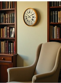 Resim Büro Ev Ofis Hediyesi İçin 36cm Turuncu Dekor Duvar Saati Diğer 