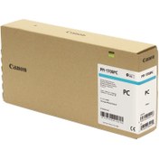 Resim Canon ® Pfı-1700 Pc (PHOTO CYAN) Fotoğraf Mavi Plotter Orijinal Mürekkep Kartuş 700 Ml. (0779C001) 