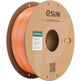 Resim Esun Mavi-turuncu-yeşil Silk Mystic Pla Filament 1.75mm. 1kg 