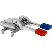 Resim Aquamix Çift Pedallı Musluk Krom 