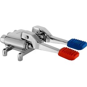 Resim Aquamix Çift Pedallı Musluk Krom 