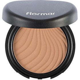 Resim Flormar yüksek pigmentli & yarı mat bitişli i̇nce yapılı kompakt pudra 