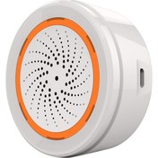 Resim Neo NAS-AB02B Zigbee USB Siren Alarm Sensörü - Beyaz (Yurt Dışından) 