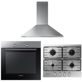 Resim Samsung NV60K3110BS - NA64H3110AS - NK24M3050PS Inox Ankastre Set 