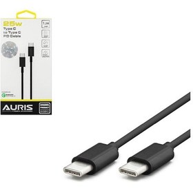 Resim Kablo Pd Usb Type-C To Type-C 3.0 25W 1.2Mt Auris Ars-Cb18 
