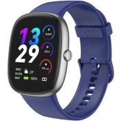 Resim Geeroyoo JZR-GY Alw1 1.69" Spor Kalp Atış Hızı Oksimetre Uyku Takipçi Adım Ve Kalori Sayacı Koyu Mavi Akıllı Saat (İthalatçı Garantili) 