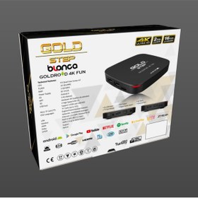 Resim Gold Step Blanca Goldroid 4k Fun Android Box 
