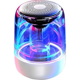 Resim C7 Kablosuz Bluetooth Hoparlör: Taşınabilir, Led Işıklı, Güçlü Bass, 12 Saat Çalma Süresi 