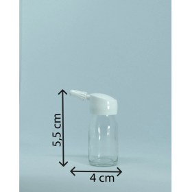 Resim Boş Gaga Damlalıklı 10 ml (3 Adet) Şeffaf Boş Şişe 