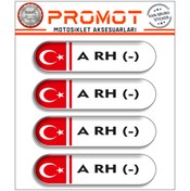 Resim PROMOT KAN GRUBU 3D STİCKER 4'LÜ 