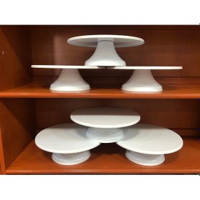 Resim Pasta Sıvama Standı Plastik Beyaz 