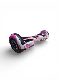 Resim Elektrikli Kaykay Hoverboard Bluetooth Hoparlörlü 6.5 Inch Otomatik Akıllı Denge RS-S5 -Pink Camo 