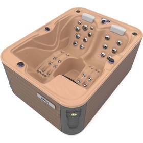 Resim SPA Jakuzi | 200x150cm | 3 Kişilik | Sanacryl - 200x150 / Kahverengi / 3 Kişilik 
