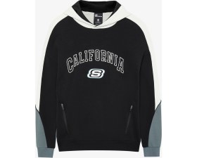 Resim Skechers M Lw Fleece Regular Hoodie Sweatshirt Erkek Siyah Sweatshirt S242090-001 