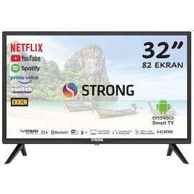 Resim Strong CV32ES2000 32" Uydu Alıcılı HD Ready Smart LED TV 