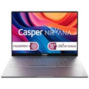 Resim Casper Nirvana S100.1362-BU00A-G-F i7-13620H 16 GB 250 GB SSD 16" W11H Dizüstü Bilgisayar 