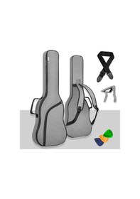Resim Midex Cs-39Pak Klasik Gitar Çantası Gigbag Soft Case Kılıf Su Geçirmez Askı + Capo + Pena 