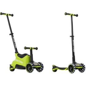 Resim SmarTrike Xtend Ride On Sarı Ebeveyn Kontrollü 3 Tekerlekli Çocuk Scooter 