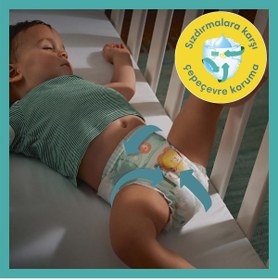 Resim Prima Bebek Bezi Aktif Bebek 4 Beden Maxi 54 Adet - Standart / Standart 