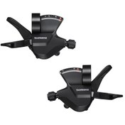 Resim Shimano Altus Sl-m315 Vites Kolu Seti 3x8v Kutusuz Siyah 