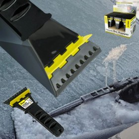 Resim Buz Kazıyıcı Lüx Silikon Cam Çekçekli Oto Aksesuar Premium 