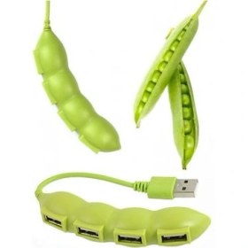 Resim Yakpen Taze Fasulye Şeklinde USB Çoklayıcı USB Çoğaltıcı Cihaz Ilginç Ürünler 