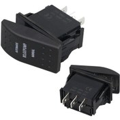 Resim Powermaster Sintine Pompa Sembollü Işıksız Yaylı 3 Pinli On-off 12-24v Marin Switch-179264 