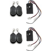 Resim Guiwuu 2x Ebike Alarm Sistemi Çift Uzaktan Kumanda 36V 48V 60V 72V Alarm Aksesuarları Evrensel Elektrikli Bisiklet Değiştirme (Yurt Dışından) 