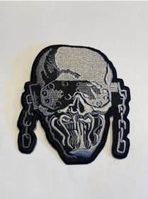 Resim StüdyoÜmitTişört Megadeth Skull Patch-peç,arma,kot Yaması 