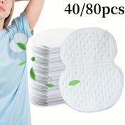 Resim 40/80 Unisex Tek Kullanımlık Koltuk Altı/Ter Pedi - Kokusuz, Görünmez Konfor Spor ve Günlük Kullanım İçin - Rahatsızlık Önleyici, Uzun Süreli Kuruluk, Yazın Vazgeçilmezi 