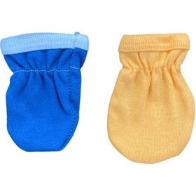 Resim Sebi Bebek Eldiveni 0-3 Ay 9903 Lacivert-turuncu Lacivert - Turuncu 