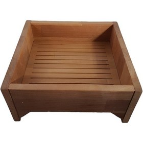 Resim Otel Açık Büfeleri için Ahşap Ekmeklik 3 'Lü Set 