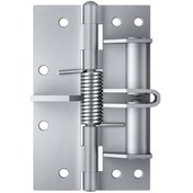 Resim Sones 4 İnç Çok Fonksiyonlu Kapı Kapatıcı Otomatik Kapı Kapatma Menteşesi, Renk: Renk Çelik Gümüş 