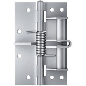 Resim Sones 4 İnç Çok Fonksiyonlu Kapı Kapatıcı Otomatik Kapı Kapatma Menteşesi, Renk: Renk Çelik Gümüş 