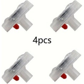 Resim Chuangyinshop 4 Adet Beyaz Led Sensörlü Karavan Lastik Işığı Su Geçirmez 