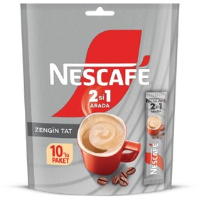 Resim Nescafe 2'si 1 Arada Zengin Tat Kahve 10'lu 