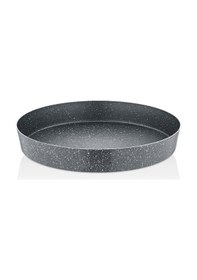 Resim Polo Chef Hamarat Granit Yuvaralak Fırın Tepsisi 20 CM Siyah 