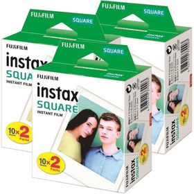 Resim Fujifilm Instax Kare Sq Için 60'lı Film 