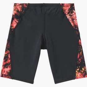 Resim Durafast Elite® Boy's Jammer Swimsuit | Radiant Flare 610 Red - 22 