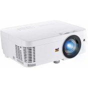 Resim VIEWSONIC PS501W 3600 Ansi Lumen WXGA 1280*800 DLP HDMI 3D Kısa Mesafe Projeksiyon 