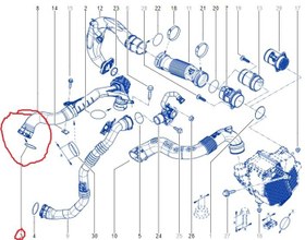 Resim MAIS 7701071316 | Renault Clio 4 1.5 dCi 2012-2018 Turbo Boru Conta Oringi 