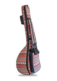 Resim Profesyonel Gigbag Uzun Bağlama Saz Kılıfı Otantik 