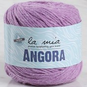 Resim La Mia Angora 50gr Mor El Örgü İpi - L127 - 33801 