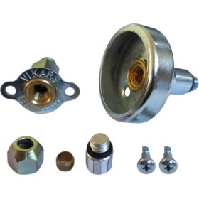 Resim Vikars Avrupa Tip Lpg Dolum Seti (Kısa Tip - 5,5 cm - Erkek) 