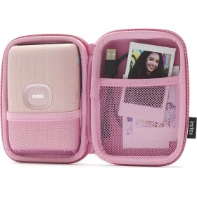 Resim Instax mini Link 2 Toz Pembe Çanta 