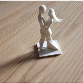 Resim Sevimli Sevgililer Günü Heykeli 