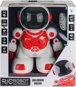 Resim Pasifik Toys Uzaktan Kumandalı Akıllı Astronot Robot Işıklı Sesli Kırmızı Db05 Kırmızı 