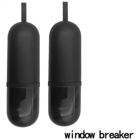 Resim Dream011 2 Adet Araç Cam Kırıcı Acil Kaçış Aracı Emniyet Kemeri Kesici Çekiç Dayanıklı Pc Malzeme 