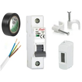 Resim ÖZNUR Elekktrıklı Şohben Kablosu 4 Mt Şohben Takımı Set 