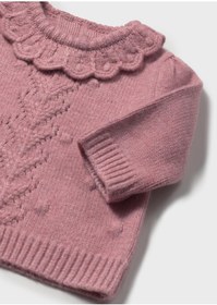 Resim MAYORAL Newborn Kız Bebek Kazak Pembe 